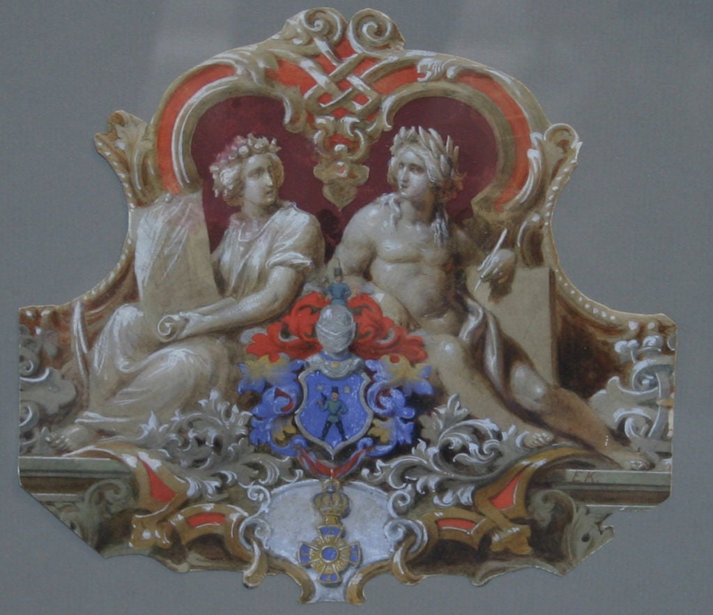 An 18th Century Hand Painted Gouache