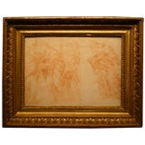 A Timeless 17th century Italian Sanguine Drawing