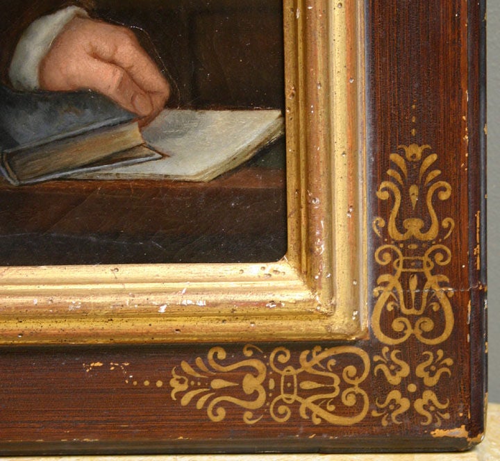 A 19th Century Oil Painting of an Aristocratic Man For Sale at 1stDibs