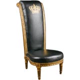 French Antique Louis XVI Style Giltwood Kneeler
