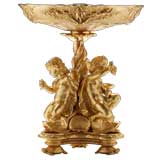 Exceptional French Antique Gilt Bronze Tazza