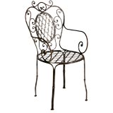 PAIR FRENCH BISTRO CHAIRS