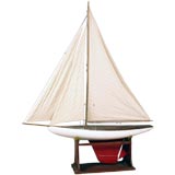 EXTRA LARGE TOY SAILBOAT