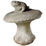 Vintage Mushroom Garden Ornament