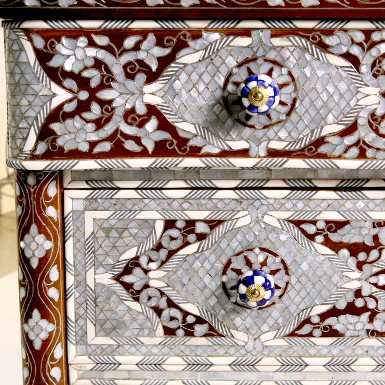 SYRIAN CHEST OF DRAWERS