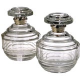 PAIR OF DECANTERS