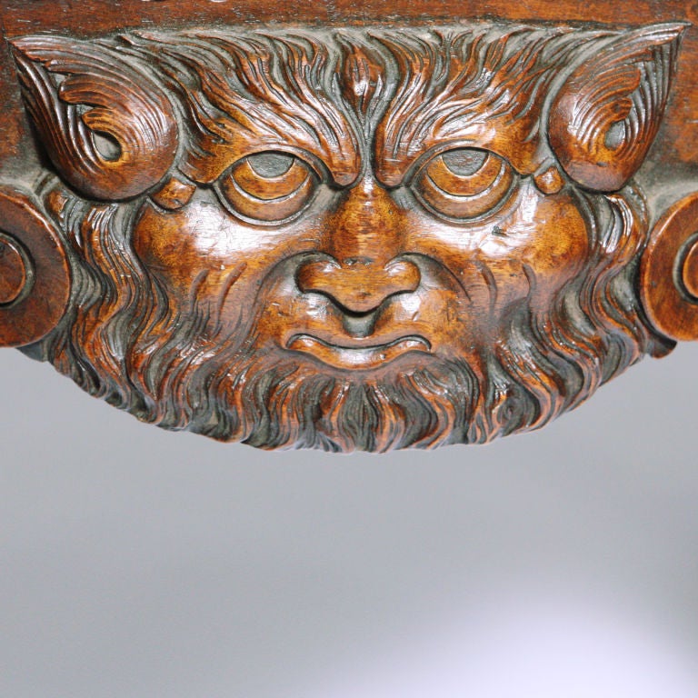 ENGLISH CARVED BENCH