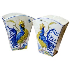 French Galle Vases