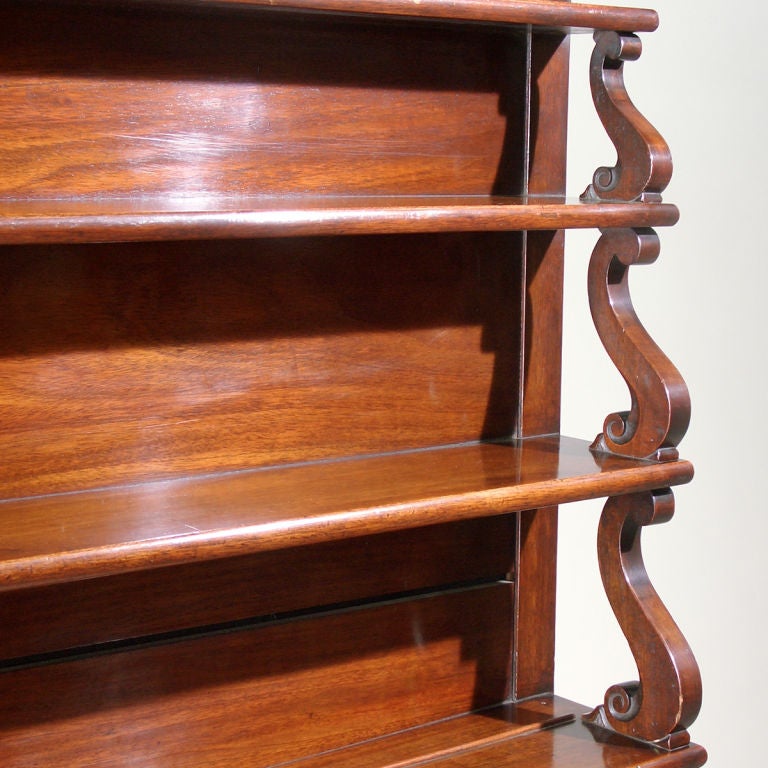IRISH MAHOGANY BOOKCASE