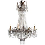 FRENCH CRYSTAL CHANDELIER