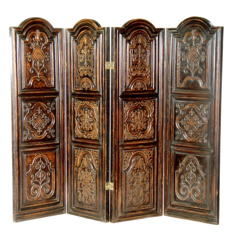 Carved Wood Panels For Sale at 1stdibs