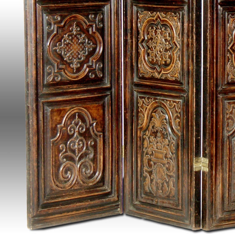 English Carved Wood Panels
