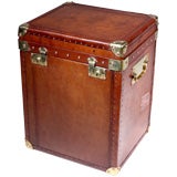 ENGLISH LEATHER TRUNK