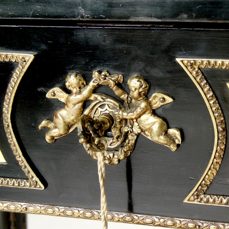 French Boulle Writing Desk For Sale