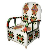 African Beaded Chair