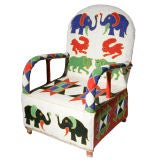African Beaded Chair