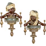 Blackamoor Wall Sconces 10