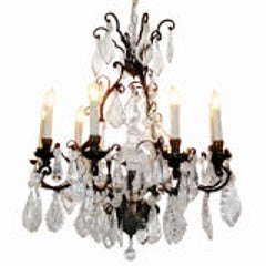 French Bronze Chandelier 5