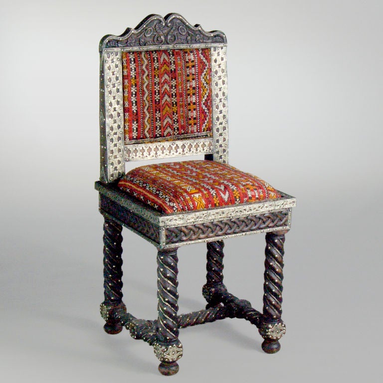 moroccan dining table and chairs