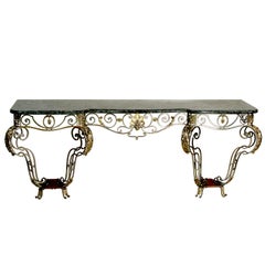 Antique Victorian Wall Console