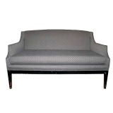 American 1950s Black Frame Sofa