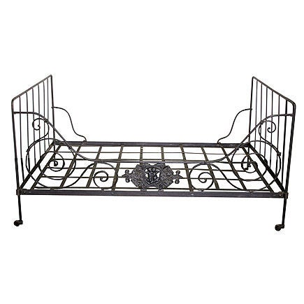 French 19th C. Wrought Iron Day Bed