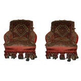 Pair of Napoleon III Armchairs Pair of Napoleon III Armchairs
