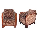 Pair of French 1930's Armchairs