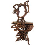 Used Exceptional Grape Vine Root Console