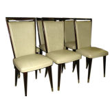 Set of 6 Deco Dining chairs