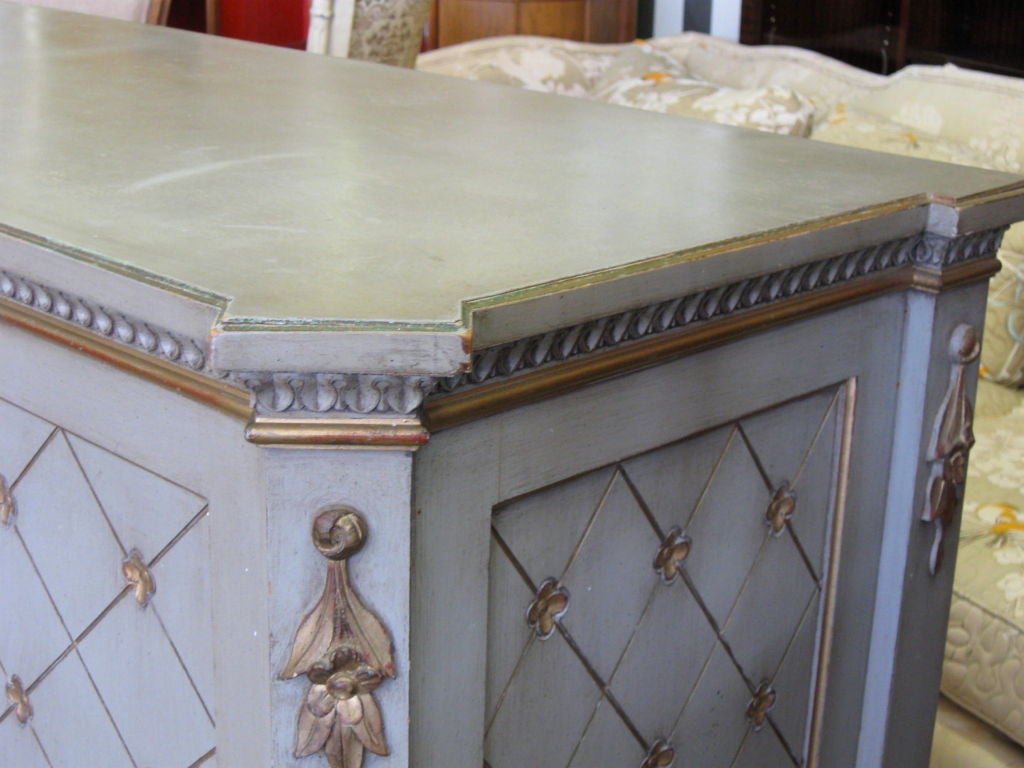 Elegant Painted French Sideboard/Cabinet 2