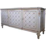 Vintage Elegant Painted French Sideboard/Cabinet