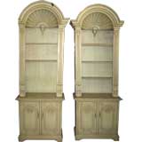Pair of Classical Architectural Style Cabinets