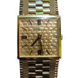 Vintage 18K Gold Juvenia Macho Model  Automatic Watch