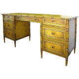 Faux Bamboo Ceylan Painted Desk