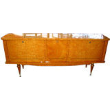 Vintage Mid Century French High Gloss Sideboard