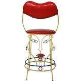 Outrageous pair Figural Bar Stools