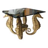 3 pc Sea Horse Coffee and end tables