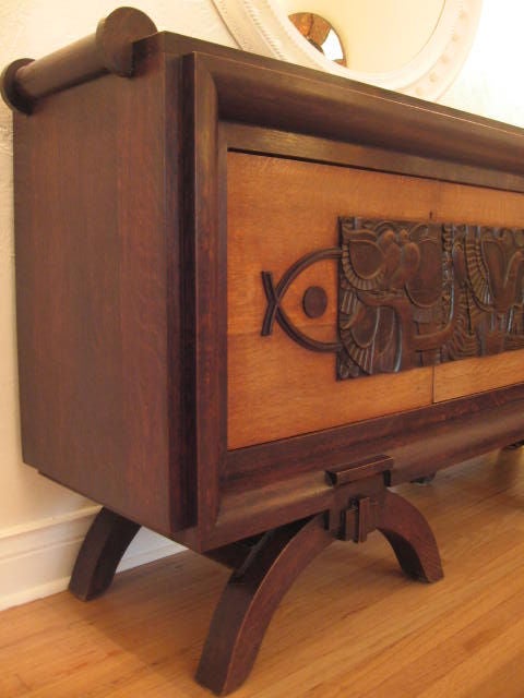 Superb French Sideboard / Credenza by Charles DUDOUYT 4