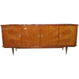 Exceptional Sunburst Motif French Sideboard/Console