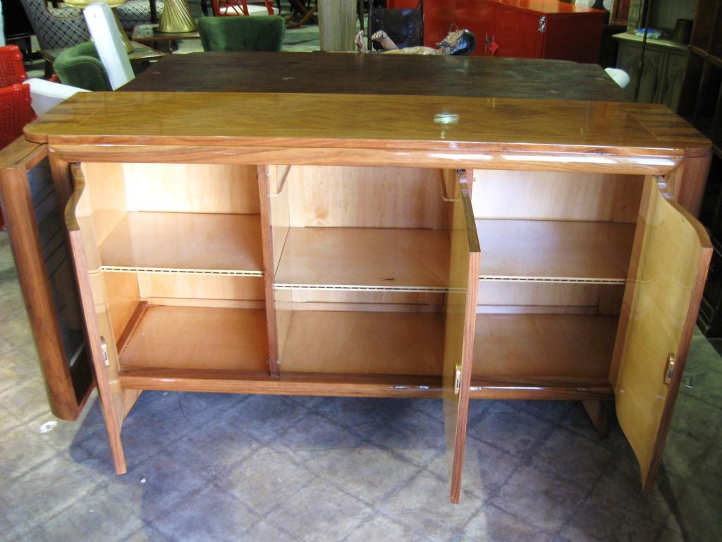Fabulous French 40's Parqueterie Sideboard/Credenza/Bar