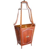 Vintage French 40's Arrow Cabinet