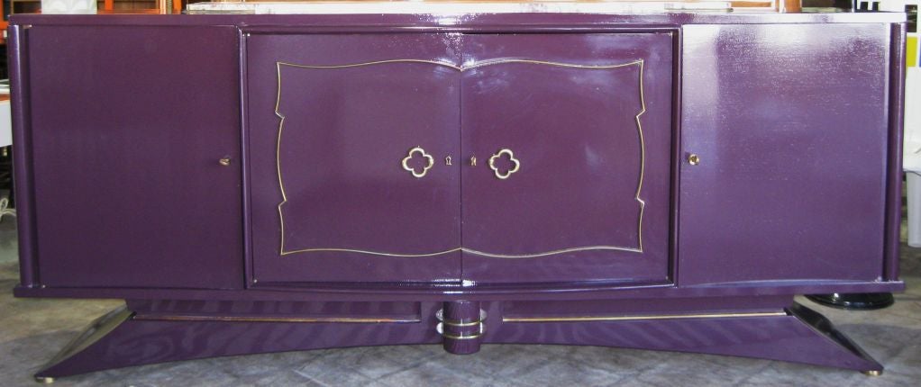 Exceptional French 40's Lacquered Sideboard