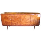 Exceptional French Double  Sunburst Front and Top Sideboard