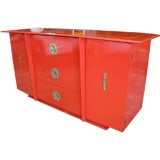 Vintage Lacquered Neo Ming Style Sideboard/Chest