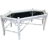 Beautiful Faux Bamboo Coffee Table