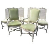 Vintage Suite of 6 John Widdacomb Dining Chairs