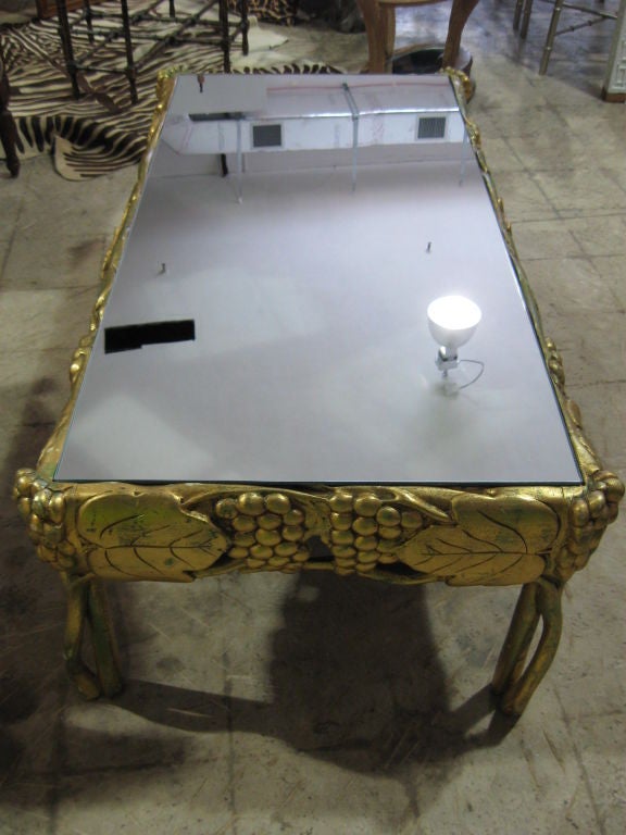 Exceptional Carved Wood Italian Coffee Tables