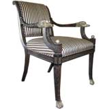 6 Wild Goose  Head Carved Dining Chairs