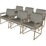 6 Mastercraft Armchairs/Dining Chairs